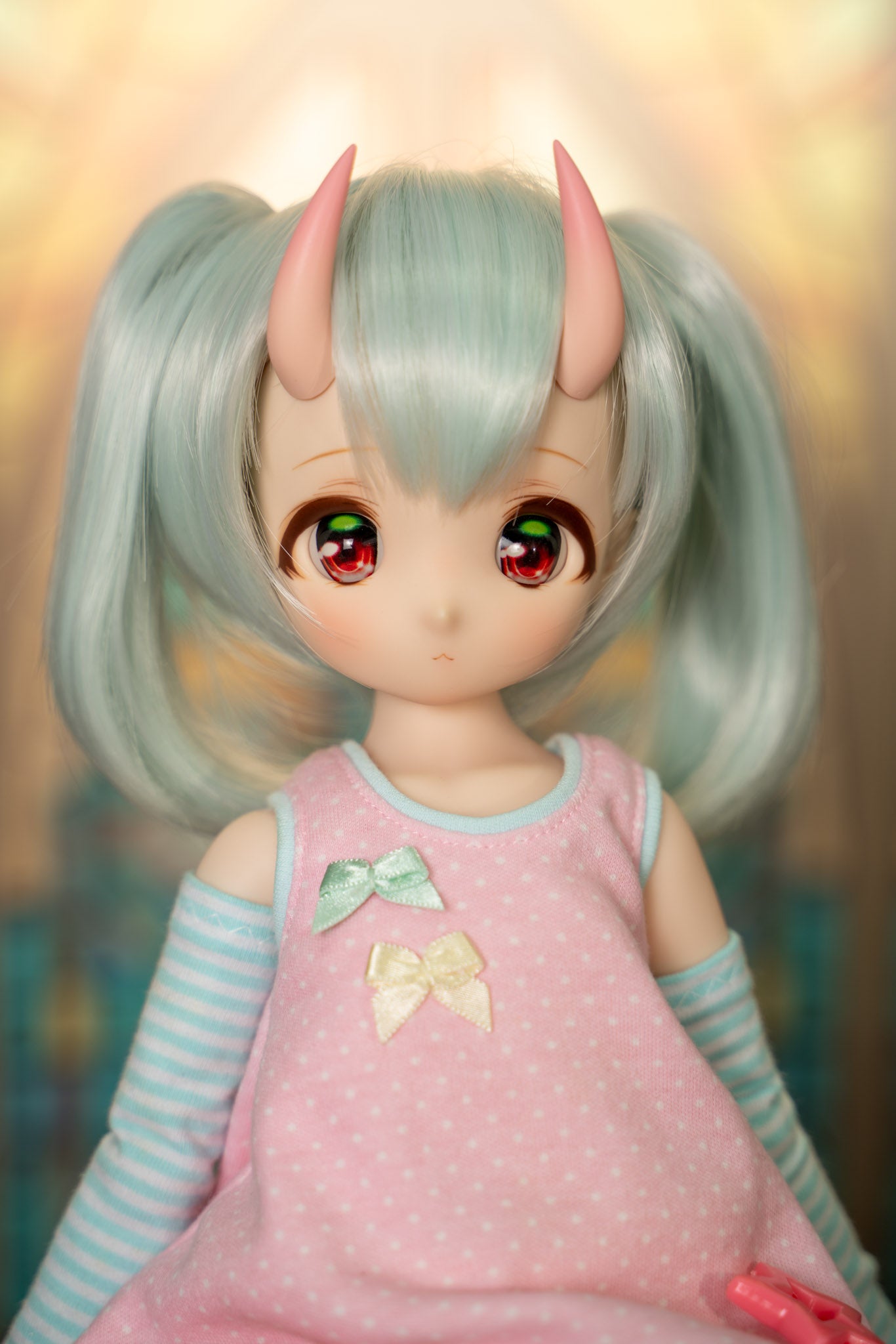Oni Horns Type A - Peach