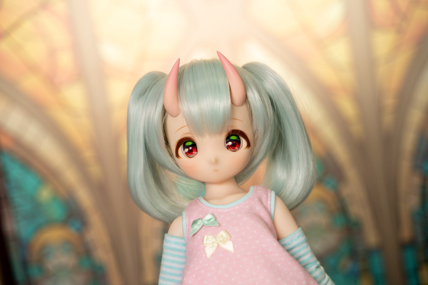 Oni Horns Type A - Peach