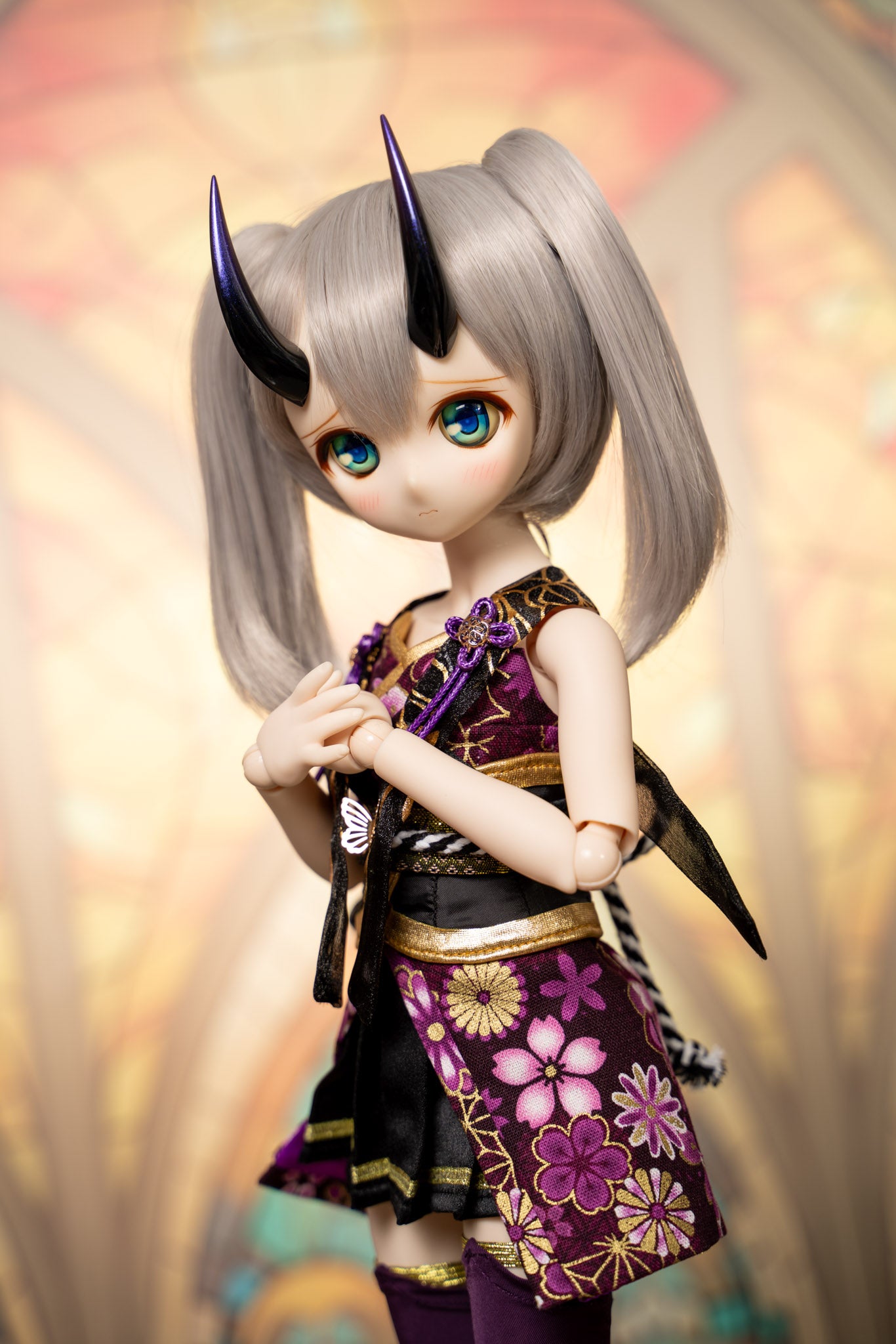 鬼角Type C - 幻彩紫