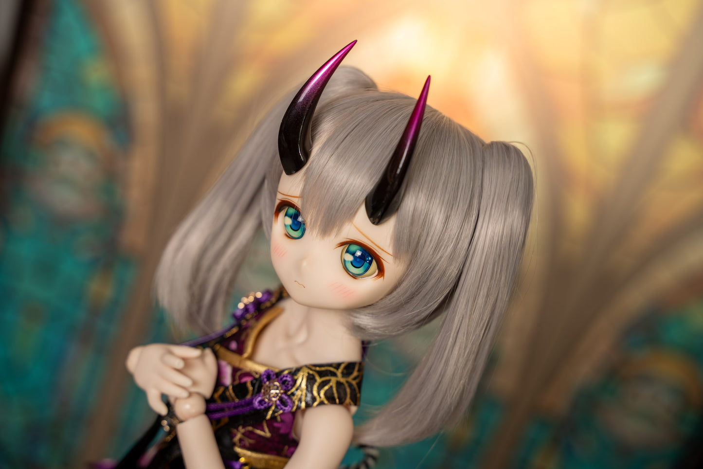 Oni Horns Type C – Pink