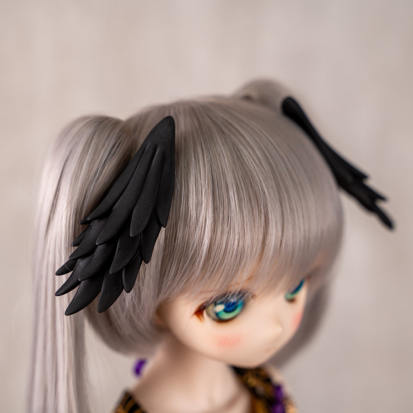 Wings Hair Accessory - Type B - Black