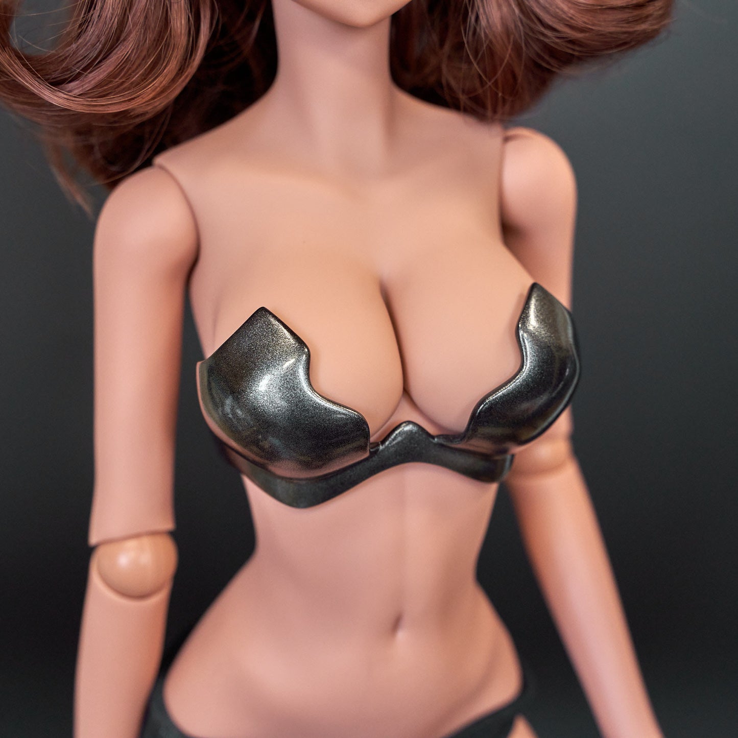 DD/Smartdoll Breastplate M - Dark Silver