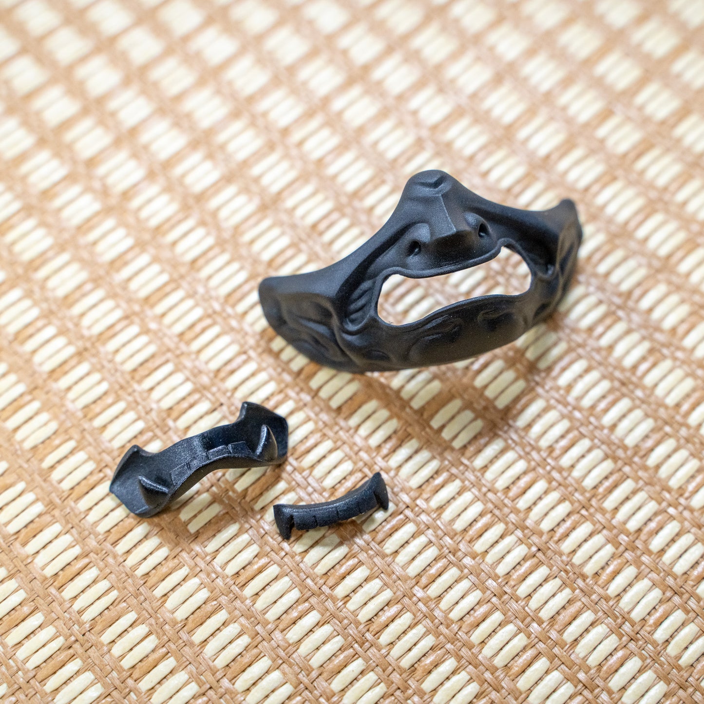 Hannya Mask - Unpainted Black