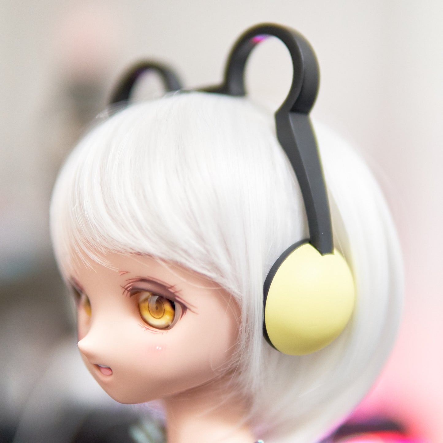 Bear Ear Headphones - Banana