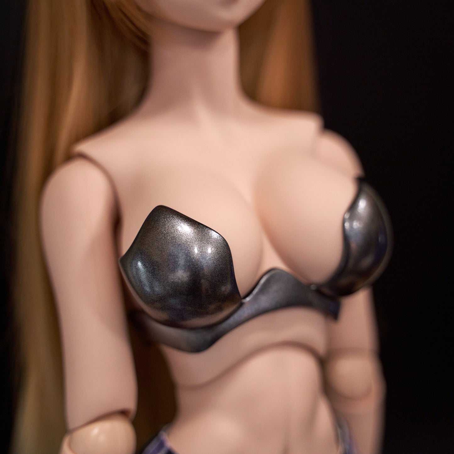 DD/Smartdoll Breastplate L - Dark Silver
