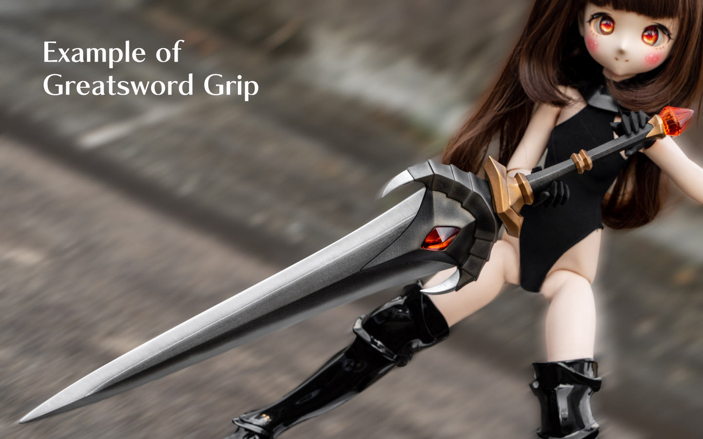 MDD Hand Armour (Glossy Black)