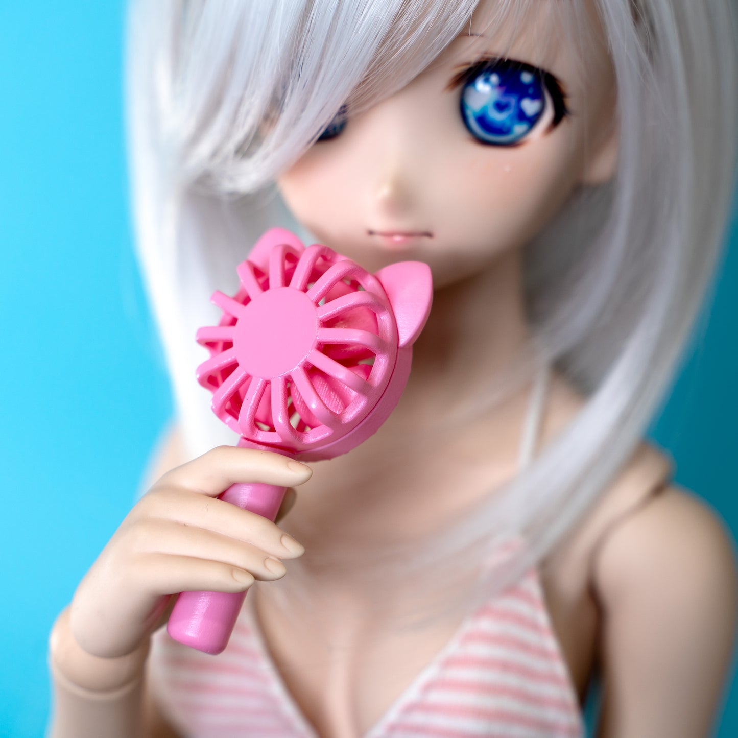 Mini Handheld Fan - Pink