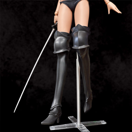 Smart Doll's Leg Armour - Carbon Black