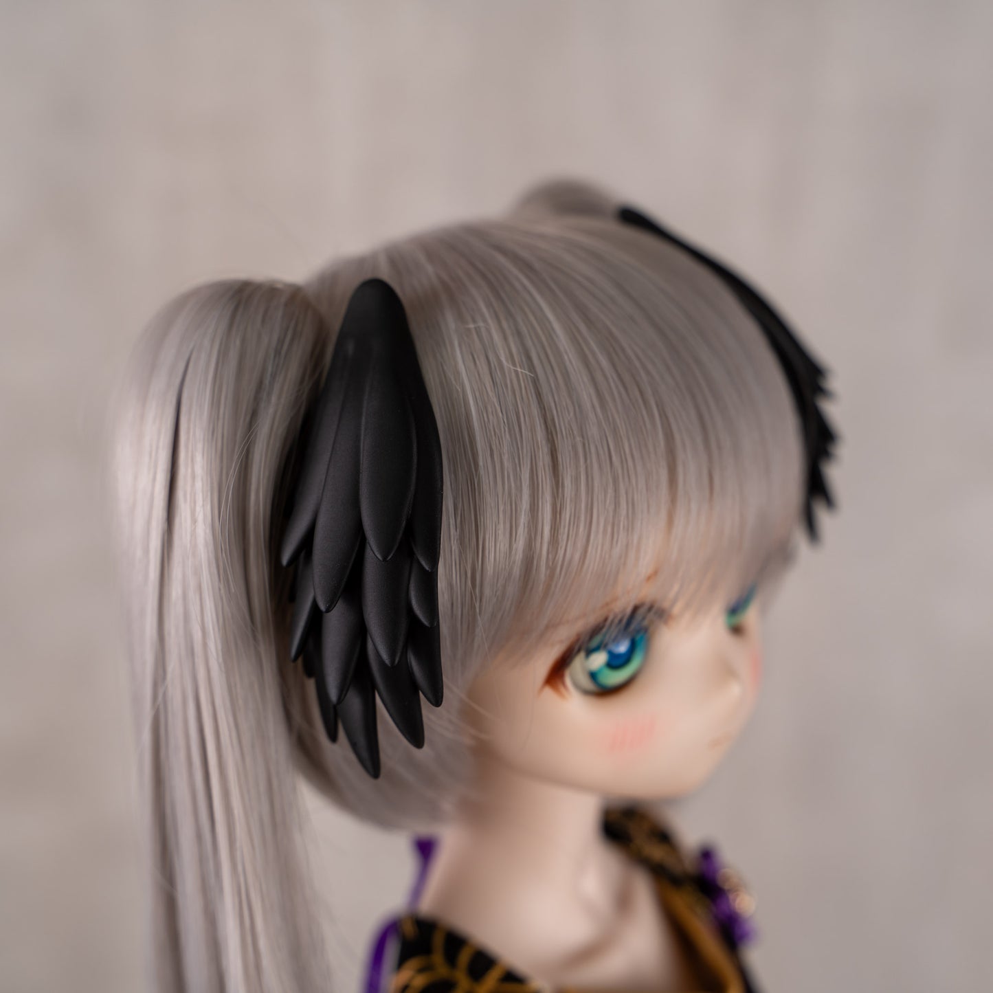 Wings Hair Accessory - Type A - Black