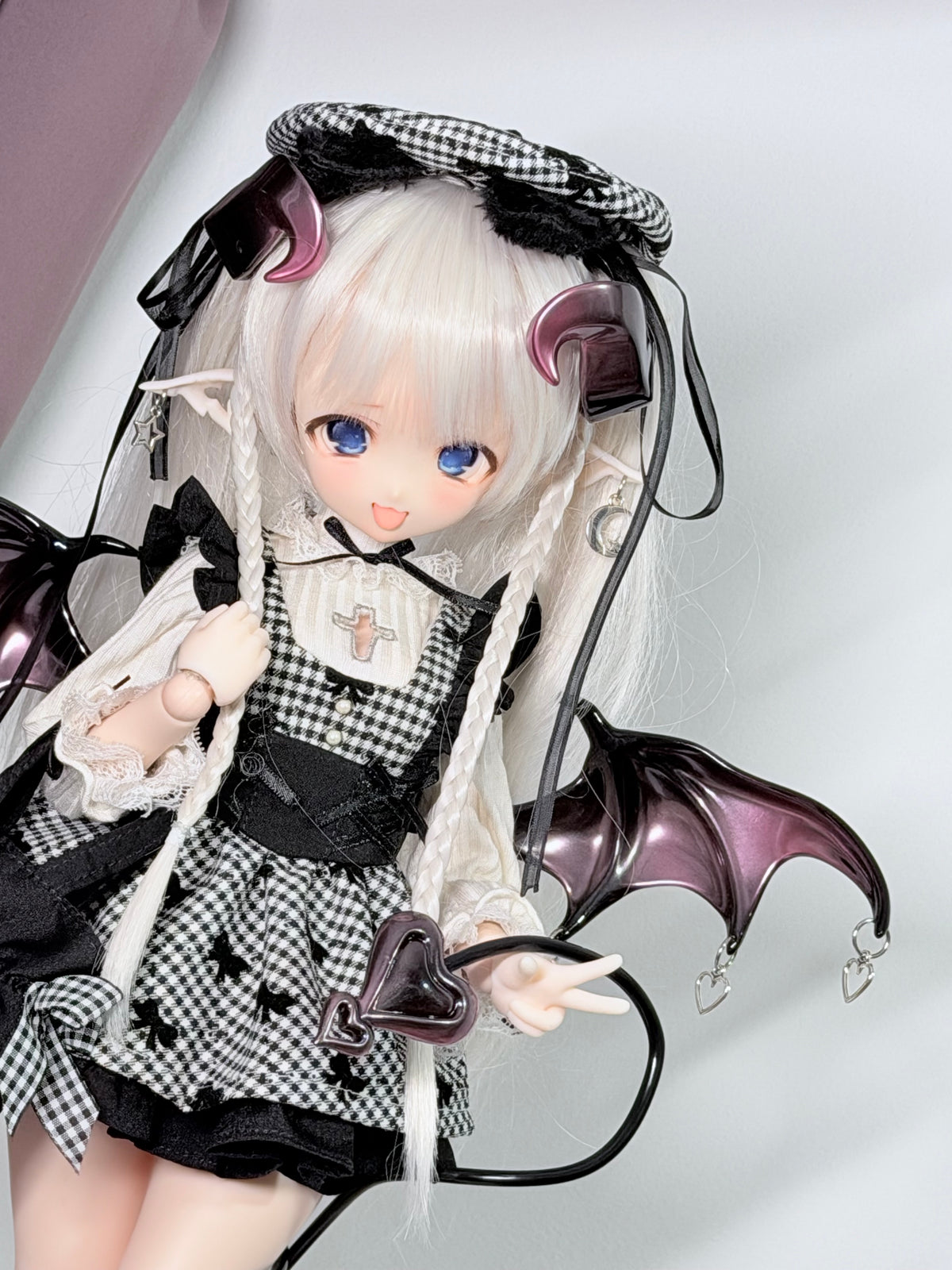 "Sweet Dream" Succubus Tail (50cm+) - Light Pink