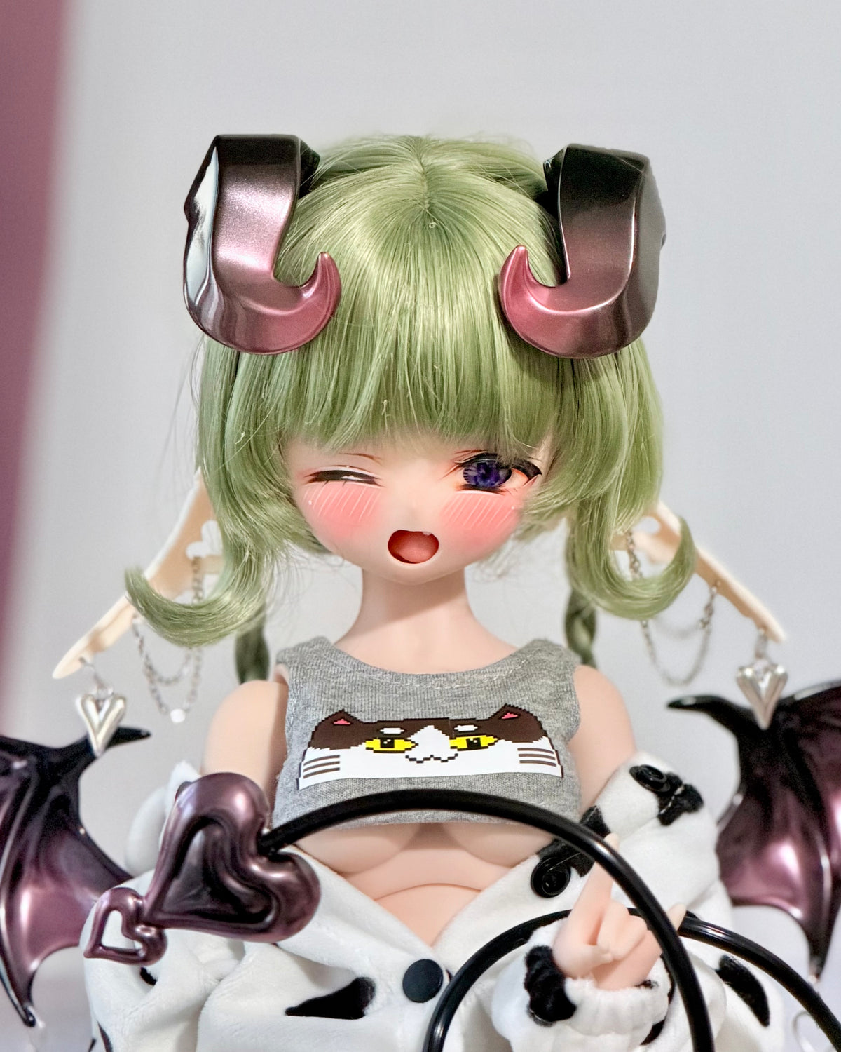 "Sweet Dream" Succubus Horns - Light Pink