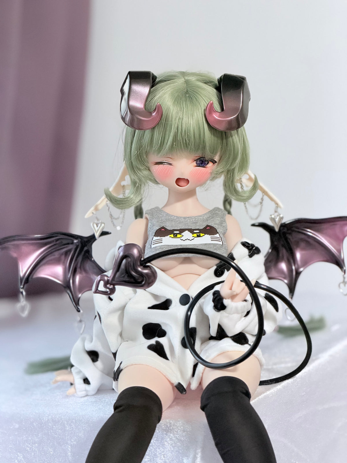"Sweet Dream" Succubus Horns - Light Pink