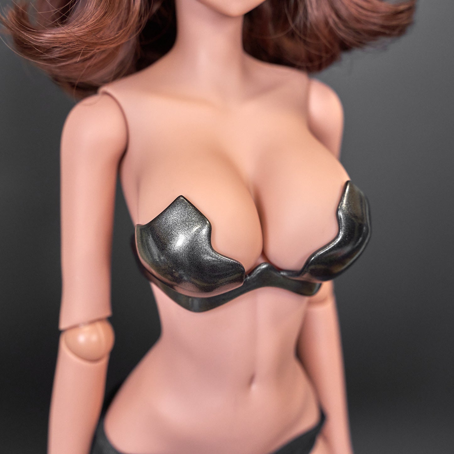 DD/Smartdoll Breastplate M - Dark Silver