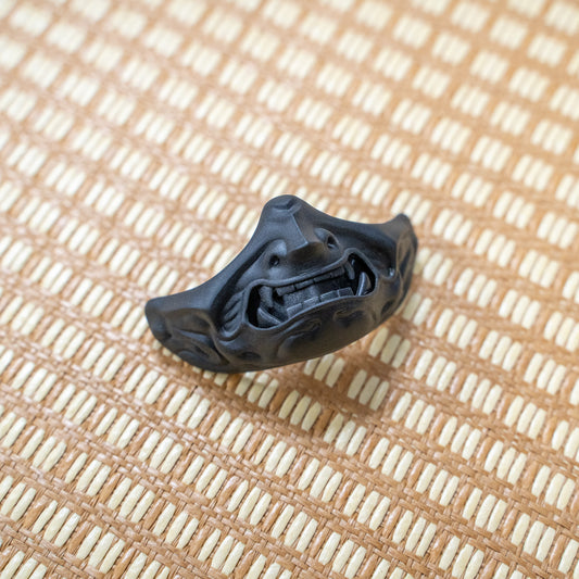 Hannya Mask - Unpainted Black