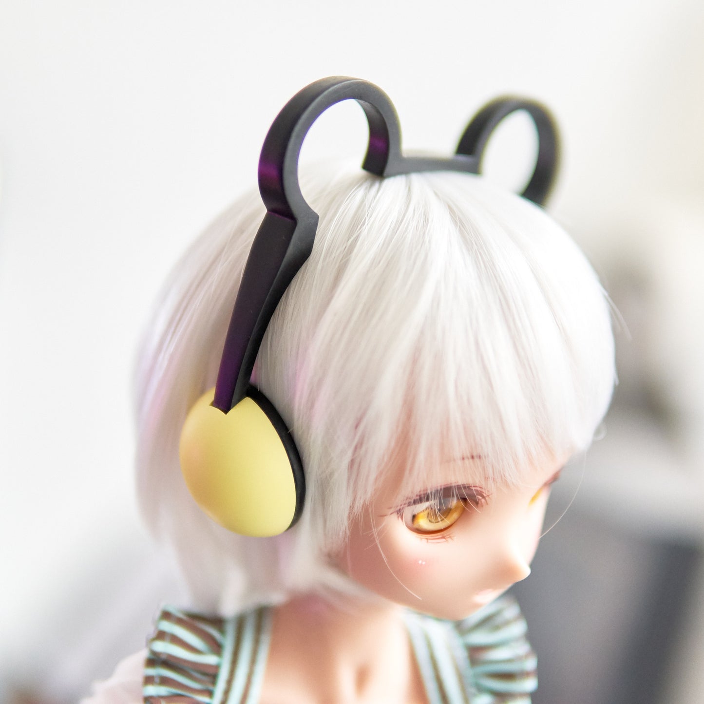 Bear Ear Headphones - Banana
