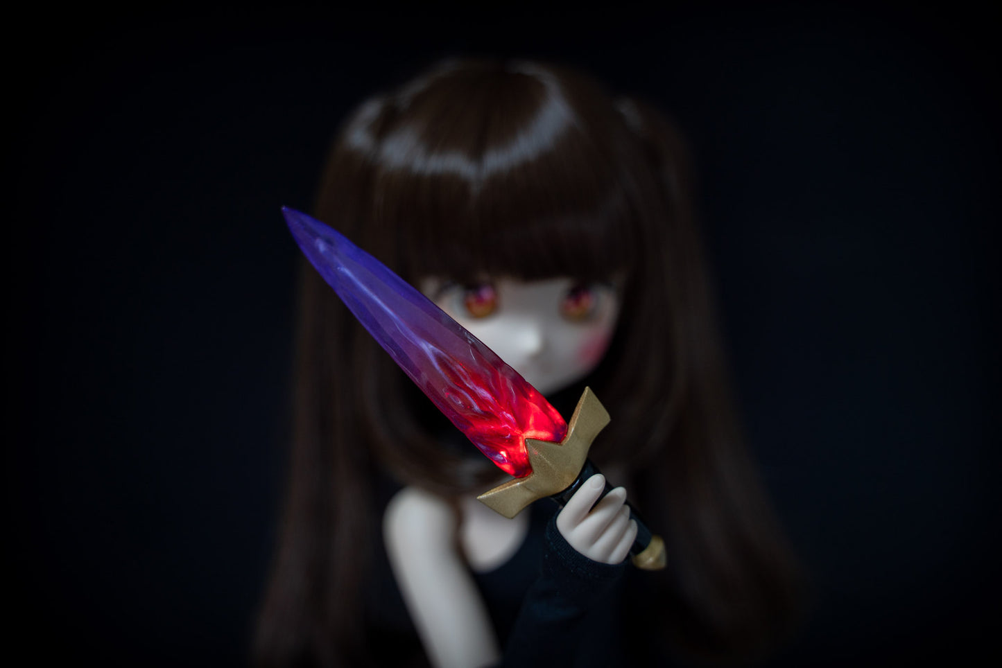 Crystal Dagger - Magic Purple