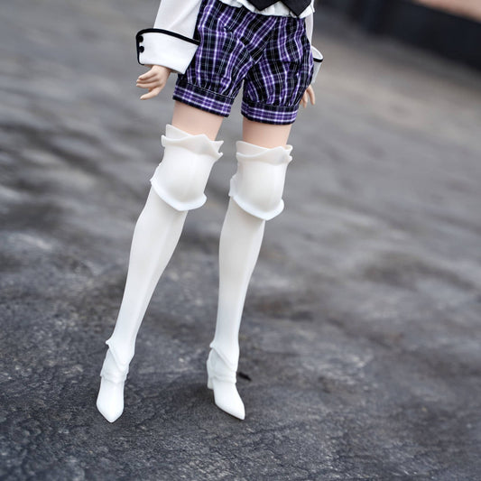 DD's Leg Armour - Semi White
