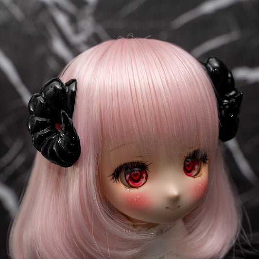 Demon Horns - Black