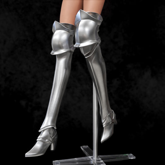 Smart Doll's Leg Armour - Silver